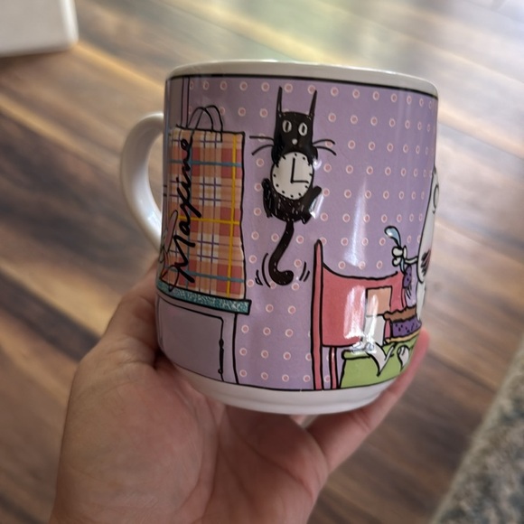 Hallmark Maxine “It’s My Body, I’ll Have Pie If I Want To” 3D Vintage Coffee Mug - Picture 3 of 6